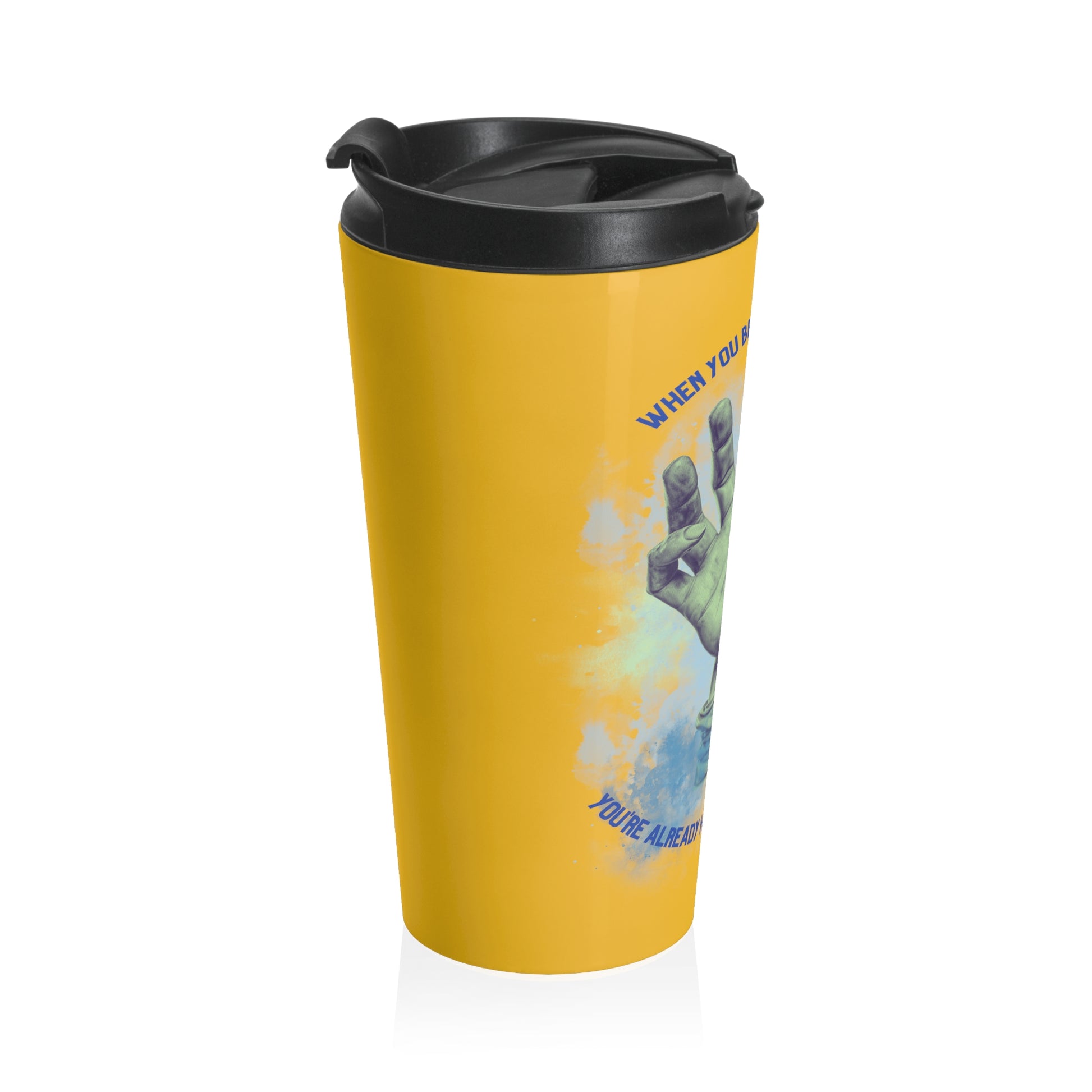 Believe in Your Self - Stainless Steel Travel Mug - Nemesi