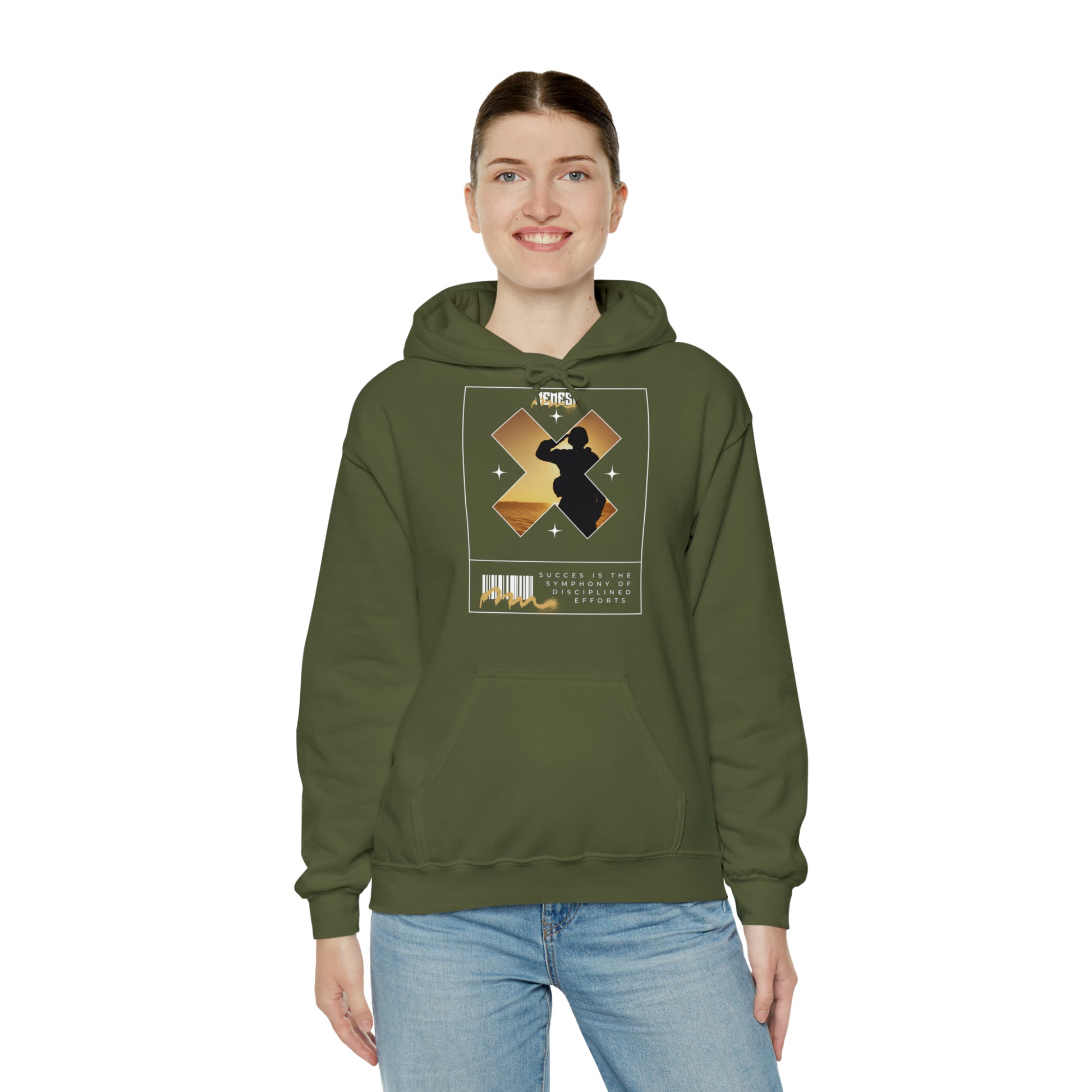 Discipline, symphony of Succes - Hooded Sweatshirt - Nemesi