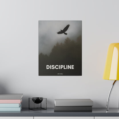 Discipline Matte Canvas, Stretched