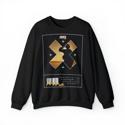 Discipline, symphony of Succes - Crewneck Sweatshirt - Nemesi