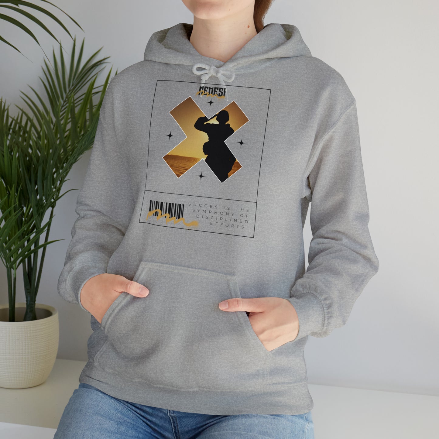 Discipline, symphony of Succes - Hooded Sweatshirt - Nemesi