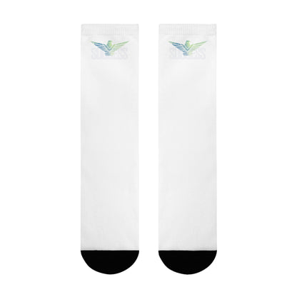 Success - White Crew Socks