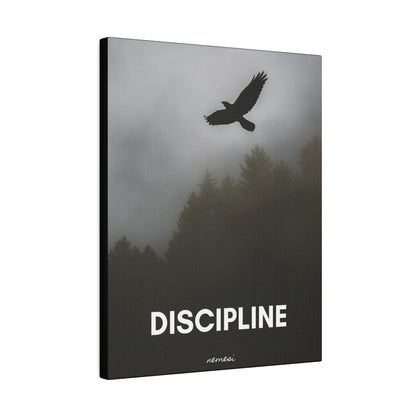 Discipline Matte Canvas, Stretched