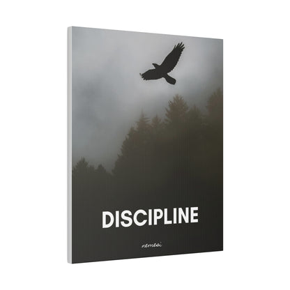 Discipline Matte Canvas, Stretched