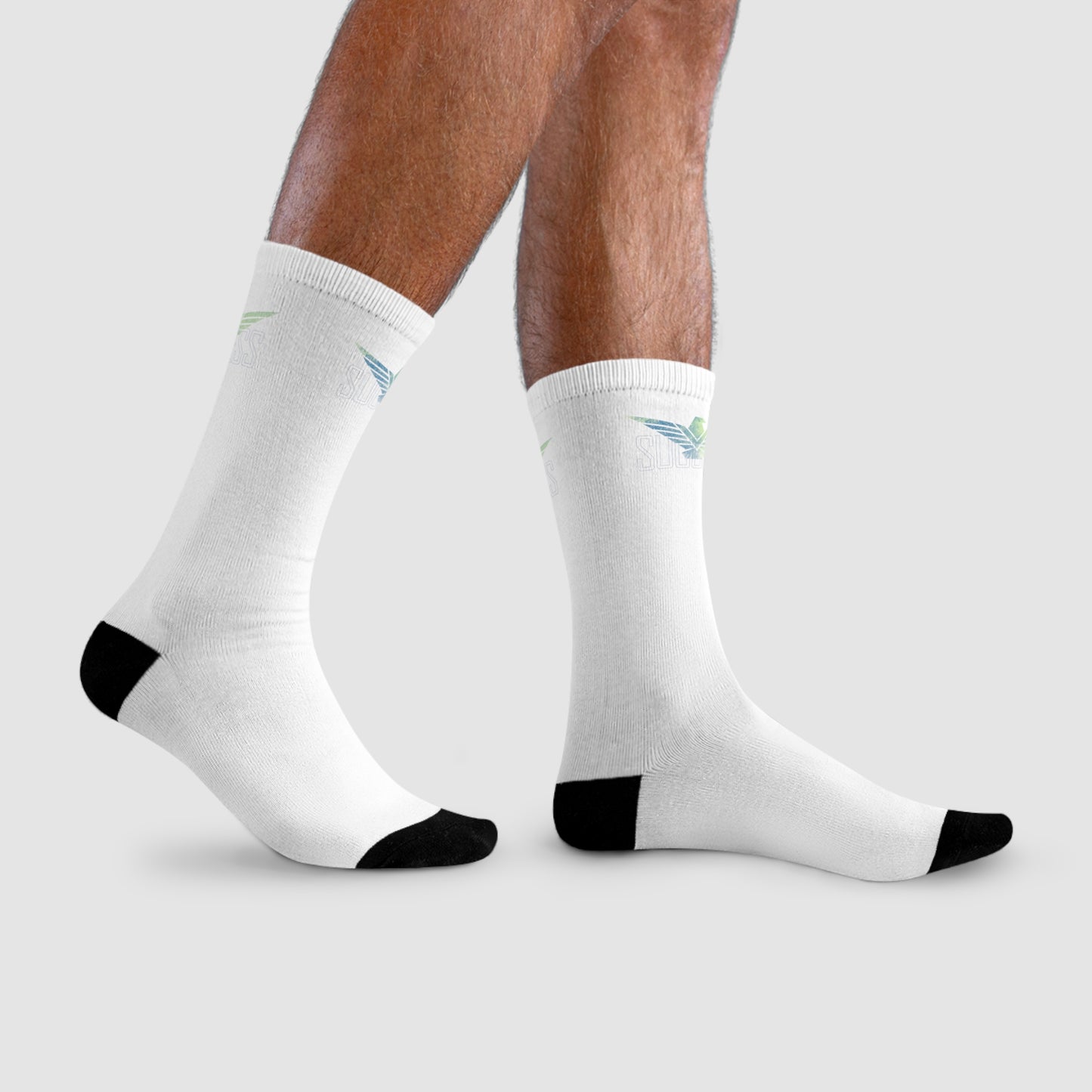 Success - White Crew Socks