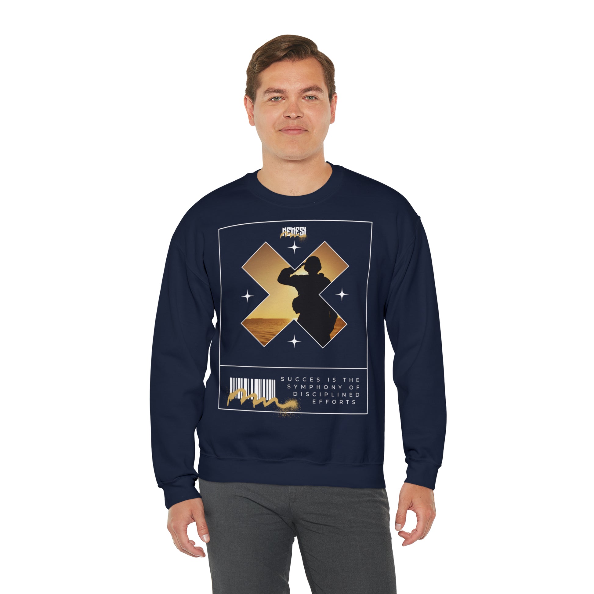 Discipline, symphony of Succes - Crewneck Sweatshirt - Nemesi