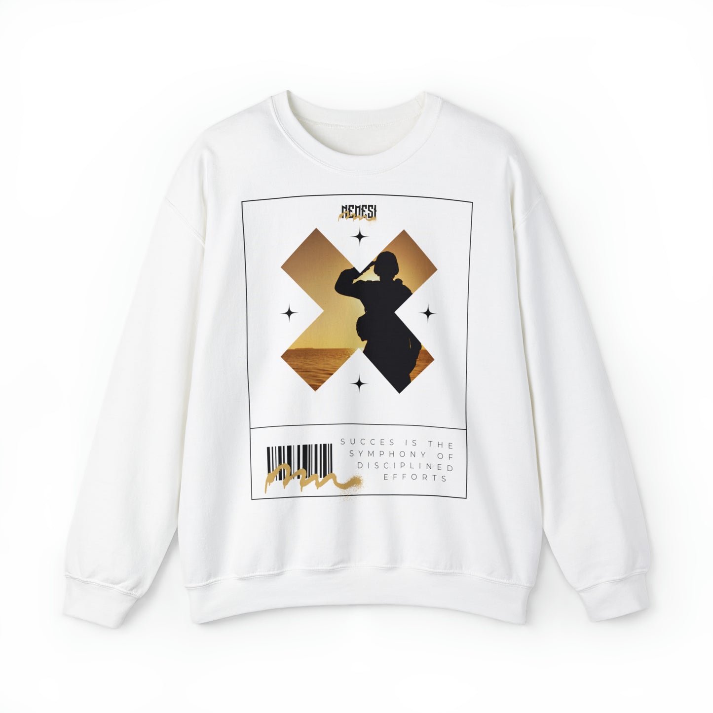 Discipline, symphony of Succes - Crewneck Sweatshirt - Nemesi