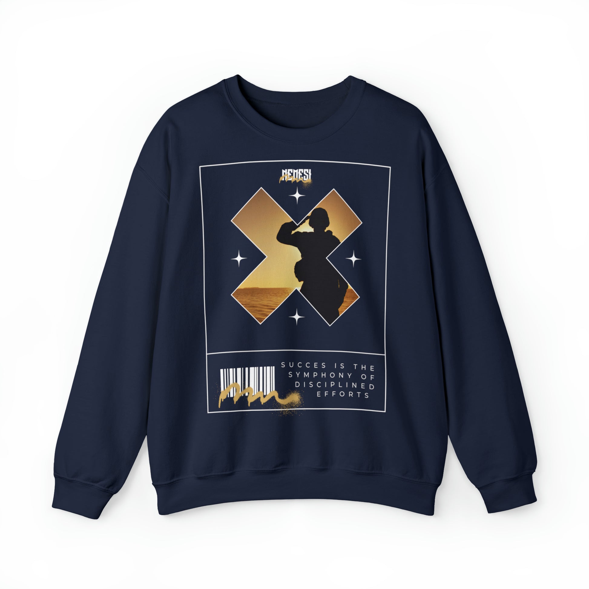 Discipline, symphony of Succes - Crewneck Sweatshirt - Nemesi