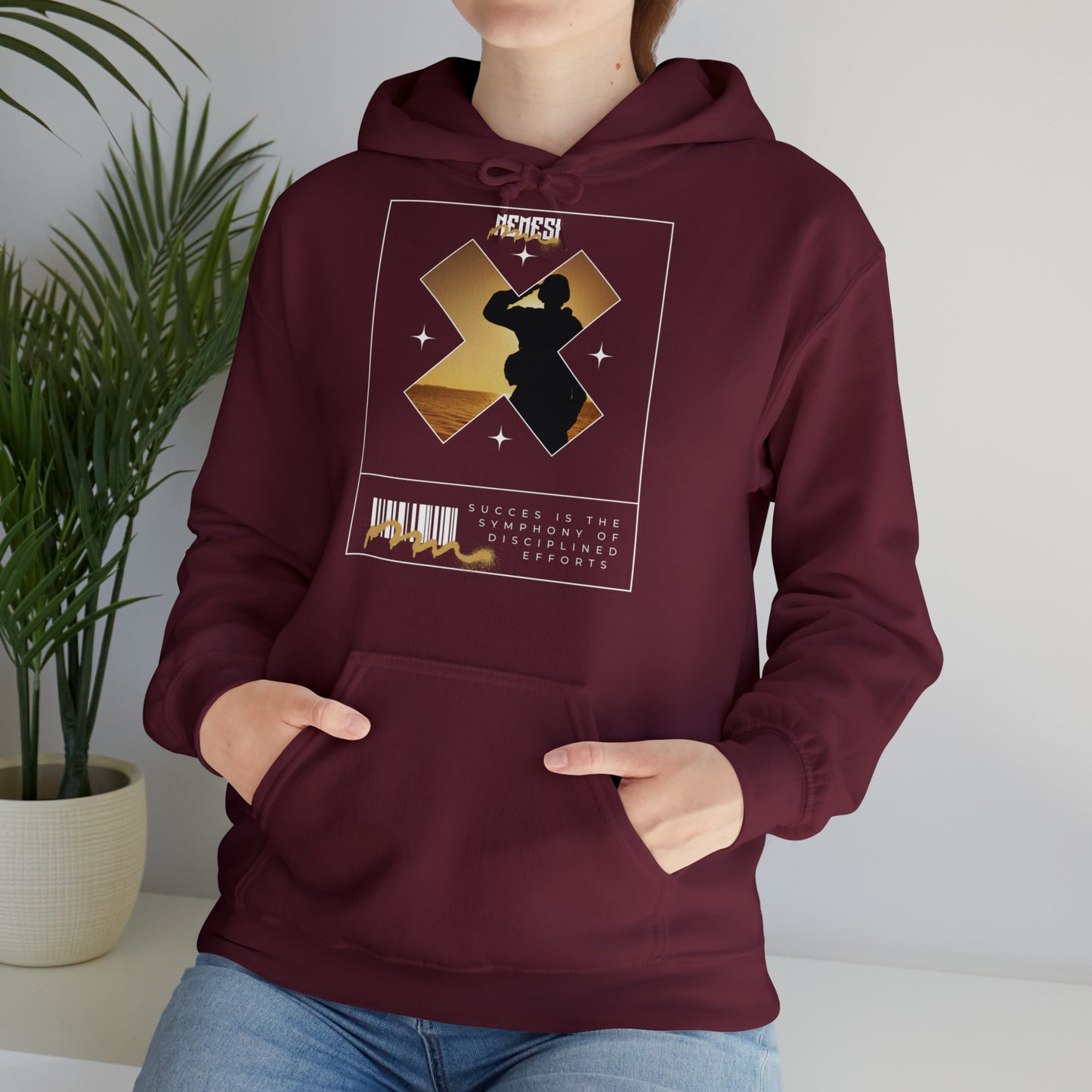 Discipline, symphony of Succes - Hooded Sweatshirt - Nemesi