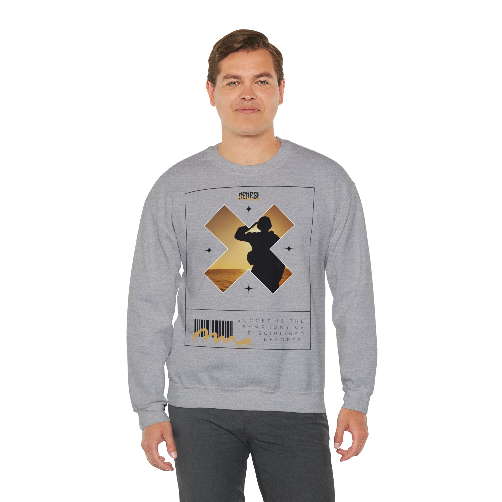 Discipline, symphony of Succes - Crewneck Sweatshirt - Nemesi